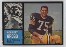1962 Topps Forrest Gregg #70 HOF 10xs