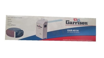 Garrison 12'' Multivoltage UV Germicidal Air Purifier with Activated Oxygen