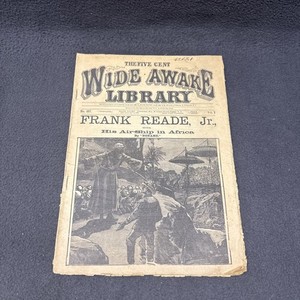 Wide Awake Library No. 697 Frank Reade, Jr., His Airship in Africa NONAME 1885