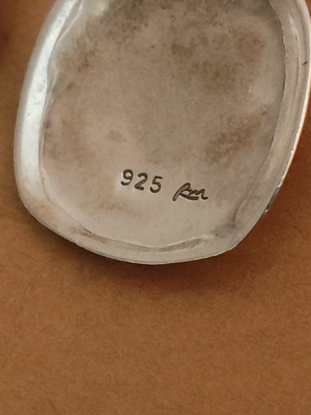 RM Sterling Silver Dangle Earrings D15 - image 2