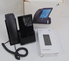Ubiquiti UniFi VOIP UVP Phone Black 5" Touchscreen w/POE Power Adapter w/Box