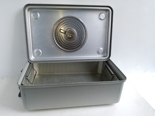 Case Medical SteriTite Universal Sealed Container Sterilization Case w/Basket - Picture 2 of 15