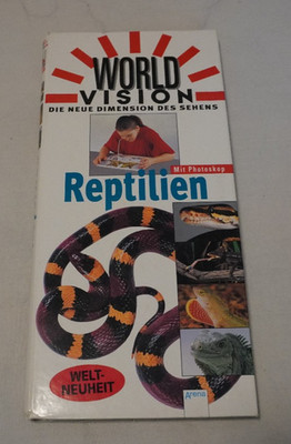 World Vision Reptilien 3D-Buch