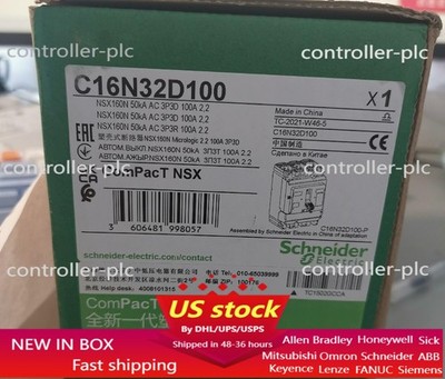 Schneider C16N32D100 brand new Schneider molded case circuit breaker