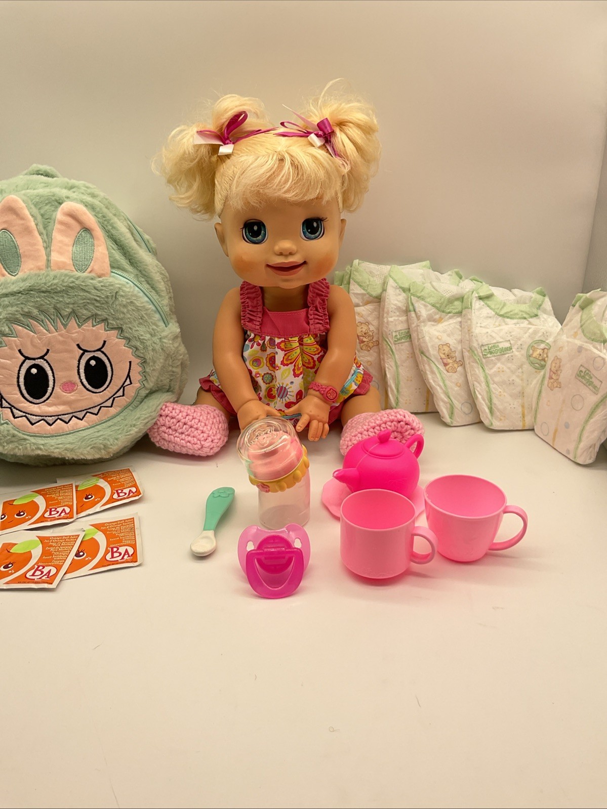 Hasbro Baby alive  MY REAL BABY ULTRA RARE DOLL SPANISH SPEA