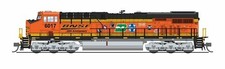 N Broadway Limited 9882 GE ES44AC BNSF 6022 25th Anniversary Paragon4 Sound