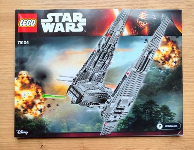 Lego Star Wars Bauanleitung 75104 - Kylo Ren's Command Shuttle