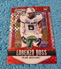 2015 Panini Prizm Draft Picks Rookie Lorenzo Doss Tulane Red Power #213