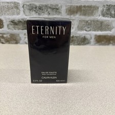 MEN S COLOGN ETERNITY FOR MEN by CALVIN KLEIN 3.3 fl.oz. EDT Spray NEW SEALED