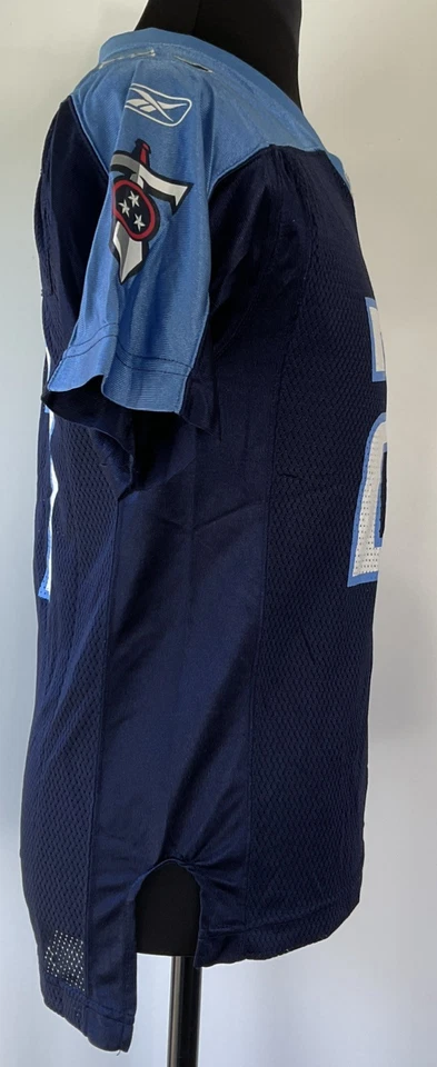 Camiseta deportiva vintage Reebok NFL Tennessee Titans Eddie George #27 talla juvenil grande Foto 4 de 4