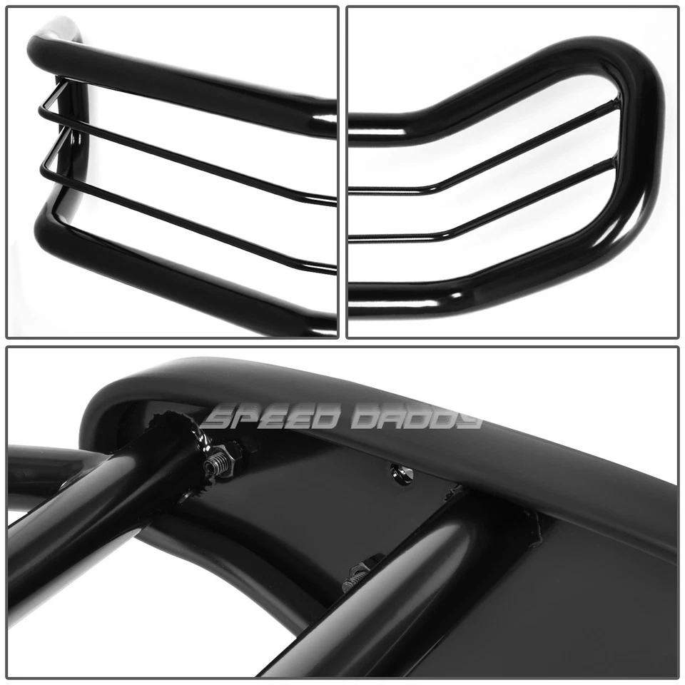 FOR 96-00 TOYOTA RAV4 XA10 SUV BLACK COATED MILD STEEL FRONT BUMPER GRILL GUARD - Image 3 of 4