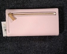 Michael Kors Sheila Satchel Crossbody & Jet Set Wallet Powder Blush NWT 6