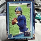 2025 Donruss Optic Rated Rookie Jaxson Dart RC Blue Stars Prizm #273 Giants