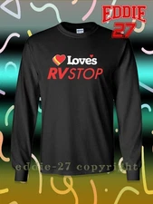 New Love's RV Stops Logo Men's Long Sleeve T-Shirt American T-Shirt