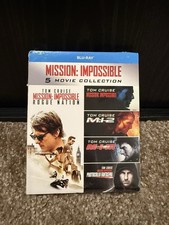 Mission: Impossible: the 5 Movie Collection Blu-Ray Italian-Region B. BRAND NEW