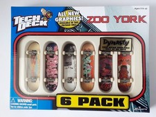 Vintage Tech Deck Fingerboards 6 Pack Zoo Yor...