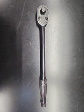 Snap-on Tools Usa New 38 Drive Long Handle Fixed-head Chrome Ratchet Fl80