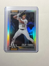 Colby Thomas 2026 Topps Series 1 Rookie Holo Foil Oakland Athletics