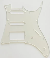 For Fit Ibanez RG40 HSS Style Guitar Pickguard 1 Ply Clear Transparent
