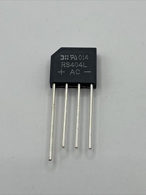 DII RS404L Rectifier Bridge Diode Single 400V 4A 4-Pin RS-4L ( 10 pcs