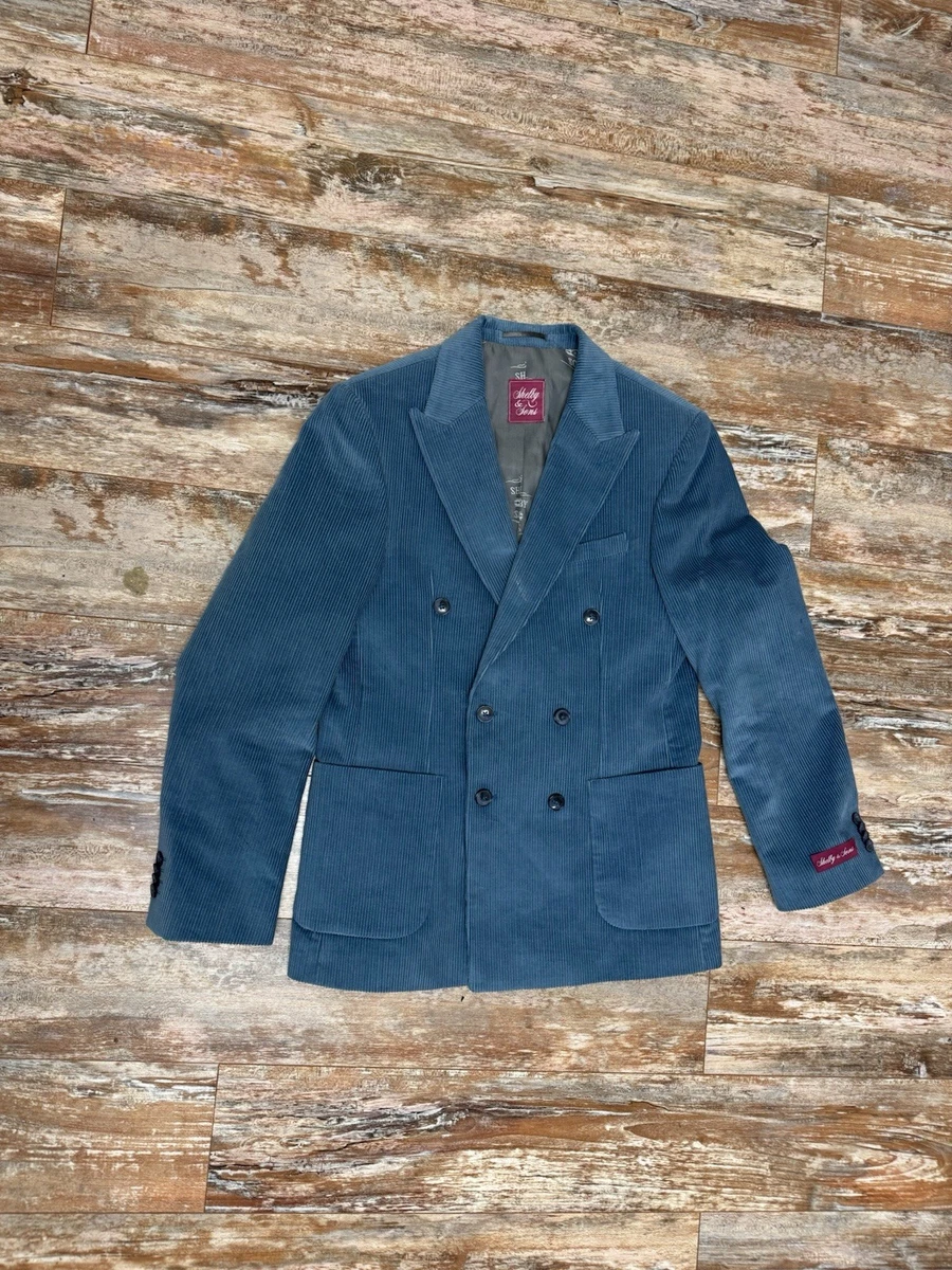 Corduroy Double-Breasted Suits & Blazers for Men for sale | eBay