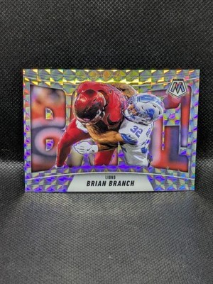 2025 Panini Mosaic #13 Brian Branch Bang! Mosaic | eBay
