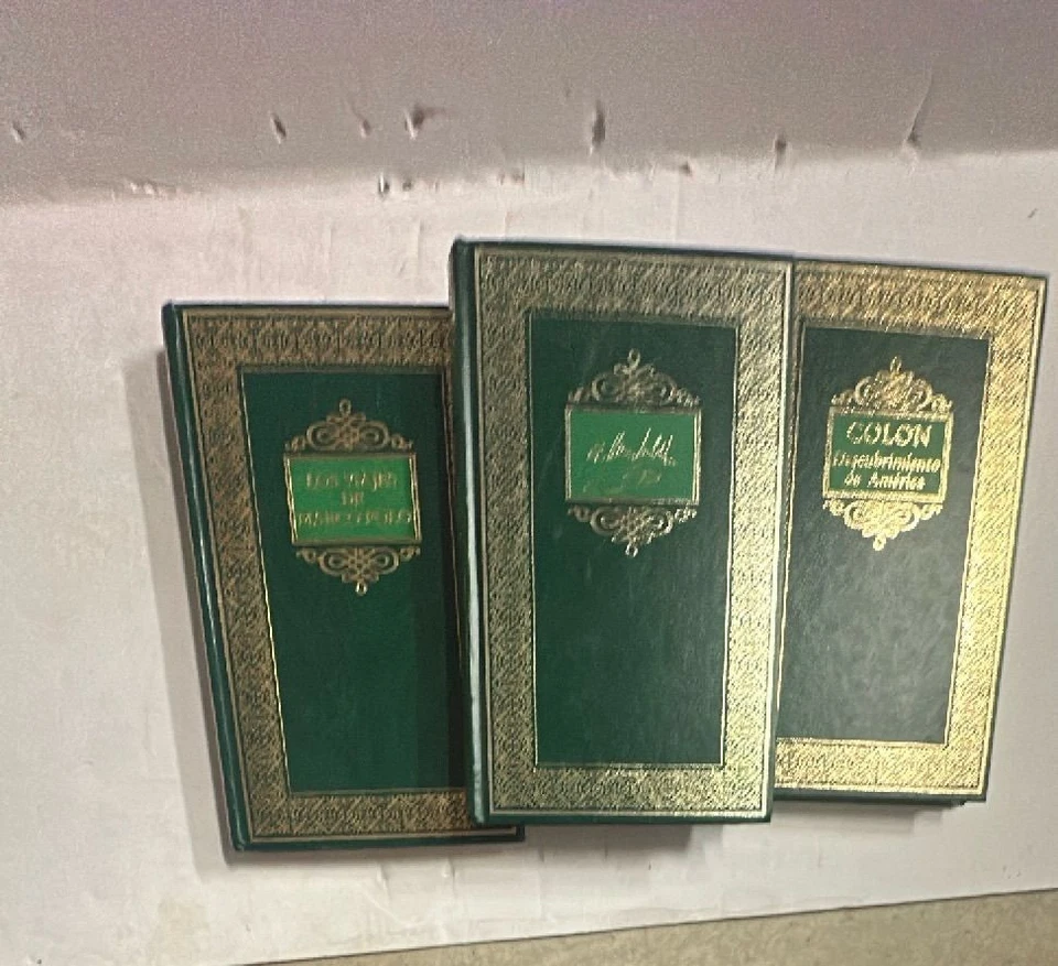 Biblioteca Historica Ediciones Urbion 1983 3 Vol Set Humboldt Marco Polo Colon - Image 4 of 4