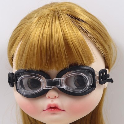 Fashion Dolls Seaside Beach Schwimmbrille für 1:6 Blythe Puppenkostüm