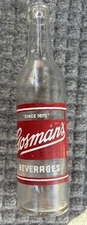Vintage ACL GOSMAN’S Soda Bottle Baltimore Maryland
