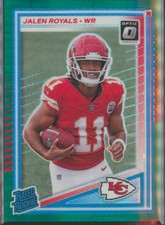 2025 Donruss Optic #251 Jalen Royals Green Hyper