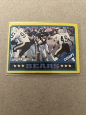 🟢1986 Topps Walter Payton #9 Chicago Bears Football Vintage Card