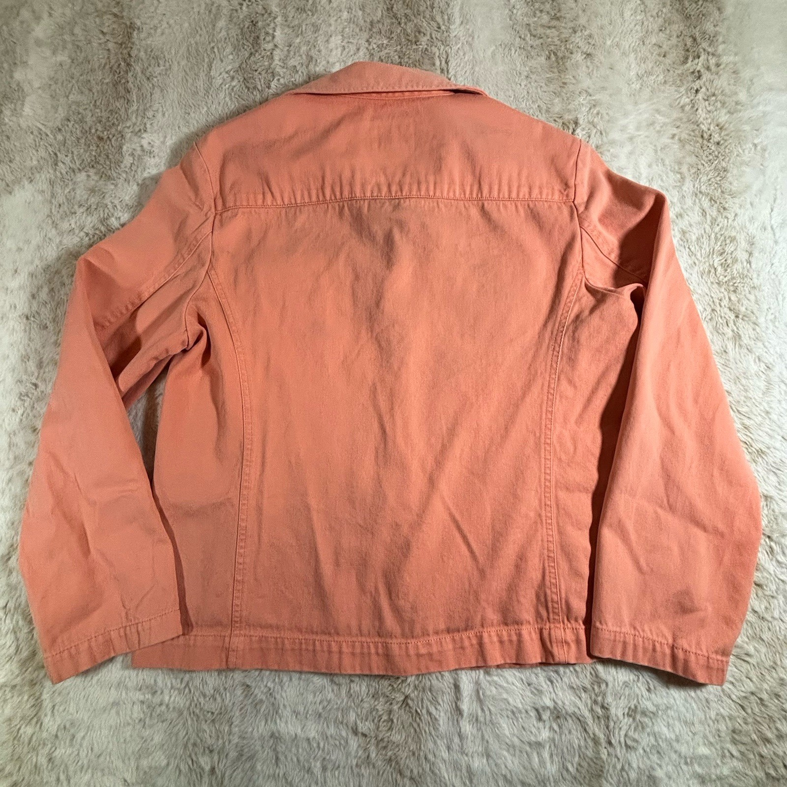 Pendleton Women’s Cotton Utility Jacket Coral Pin… - image 8