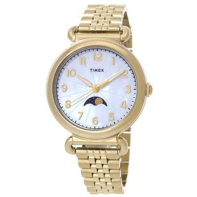 Timex TW2T89500VQ Trend MOP Dial 38 mm Women's Watch New