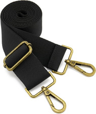 Wide Shoulder Strap Solid ,Adjustable Replacement Belt Crossbody Canvas Bag Han