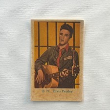 Elvis Presley #71 Dutch Gum B Set 1960s Vintage Non-Sport Trading Card