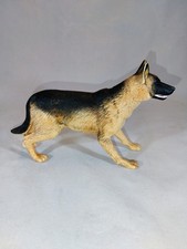 7" Realistic K9 German Shepherd Dog Model Figurine With Spring Loaded Jaw