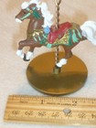 Lot of 2 Hallmark Christmas Carousel Horses 1989 HOLLY  2d & STAR  3rd of 4 — photo 6