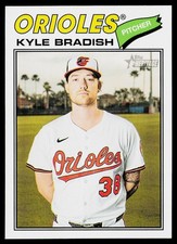 Kyle Bradish 2026 Topps Heritage #16 Baltimore Orioles