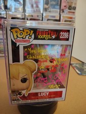 Lucy Fairy Tail/Signed and Quoted by Cherami Leigh/JSA Authenticated