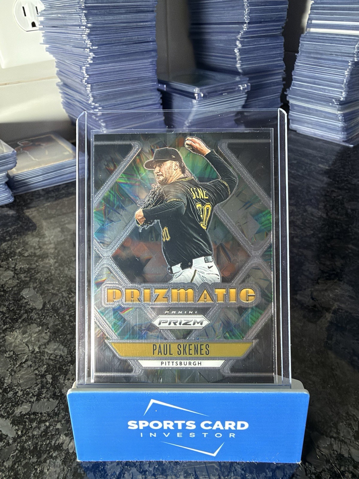 2026 Panini Prizm #9 Paul Skenes Prizmatic Pittsburgh Pirates  FREE SHIPPING