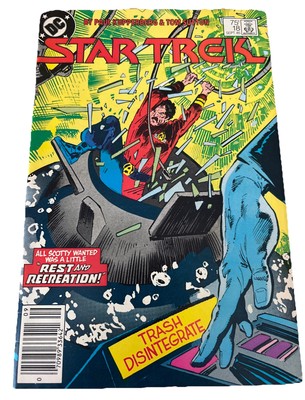 1985 DC Comic Star Trek #18 FN (box58)