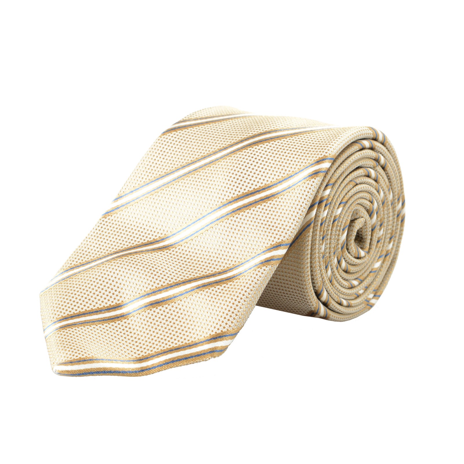 Мужской галстук Hugo Boss в многоцветную полоску из 100 шелка 9790₽