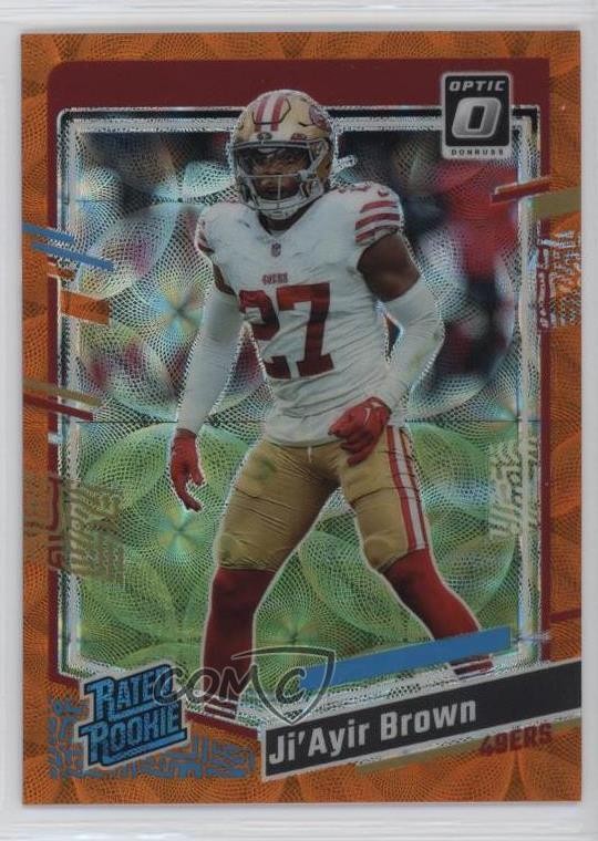 Ji'Ayir Brown Panini Donruss Optic #290 Orange Scope