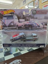 Hot Wheels Porsche 356a Outlaw Volkswagen Transporter T1 Pickup Premium Moc