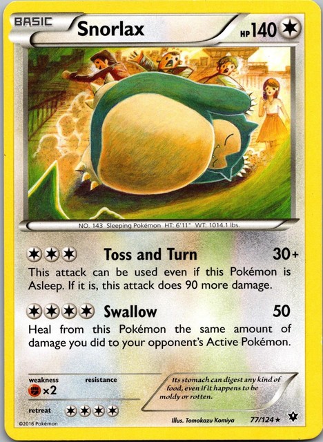 Snorlax #77 (Fates Collide (2016))