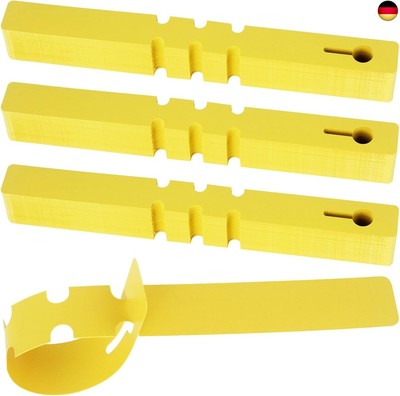 300 Stück Pflanzenschilder 21x2 cm Garten Pflanzenetiketten zum Beschriften, 