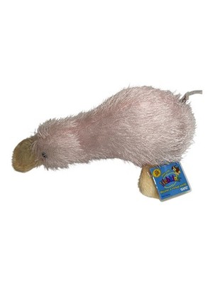 New Ganz Webkinz Pink Googles 11'' Plush Stuffed Platypus Tag HM208