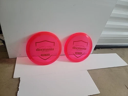 2 NEW Discmania C-Line FD1 First Run Fairway Driver Red W/ Red Foil 173 Grams