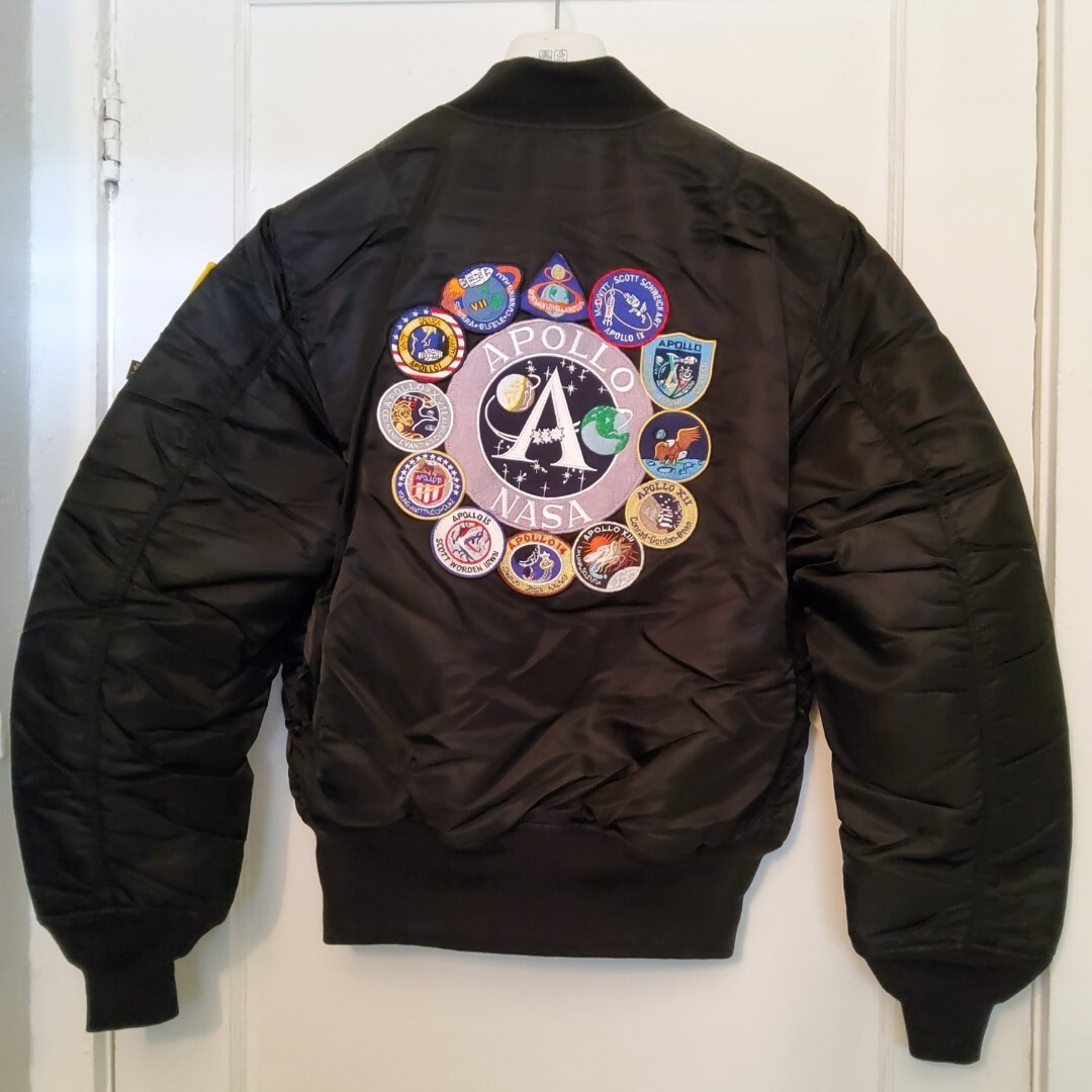 美品Lサイズ　ALPHA INDUSTRIES　APOLLO　NASA　MA-1 Apollo MA-1 Bomber Jacket | Alpha Industries