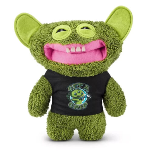 Fuggler Funny Ugly Monster Fugg Glow In The Dark Edition Grin Grin 9" Plush